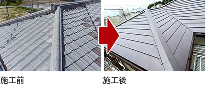 屋根の張替え工事